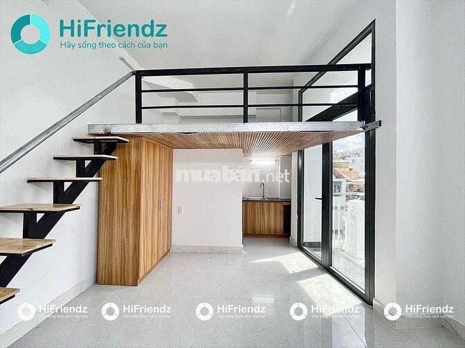 CĂN HỘ MỚI BANCOL RỘNG 30M2 NGAY CHỢ HOÀNG HOA THÁM