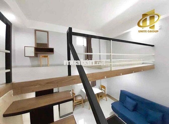 🏡 Cho thuê phòng có gác 40m2 ngay Bùi Đình Tuý, gần Hutech, giáp Q1, 3
