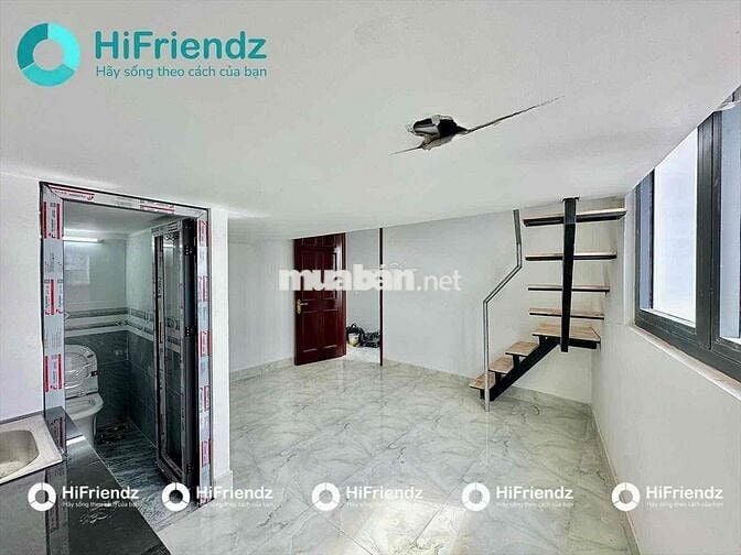 CĂN HỘ MỚI BANCOL RỘNG 30M2 NGAY CHỢ HOÀNG HOA THÁM