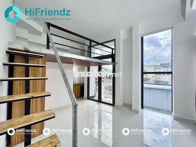 CĂN HỘ MỚI BANCOL RỘNG 30M2 NGAY CHỢ HOÀNG HOA THÁM