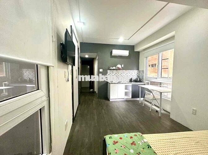 CĂN HỘ MINI CỬA SỔ LỚN THANG MÁY - TRẦN BÌNH TRỌNG Q5