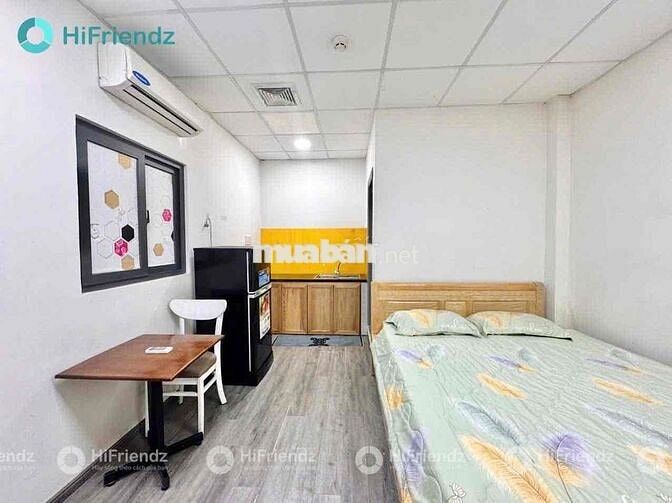 CĂN HỘ STUDIO FULL NỘI THẤT NGAY ĐẦM SEN 20m2 QUA ĐH VĂN HIẾN 5p