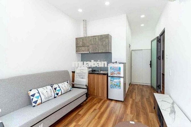 Cho thuê căn hộ Studio Ban công Q4 gần ĐH Luật, ĐH Nguyễn Tất Thành