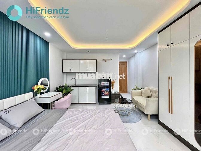 Cho thuê căn hộ chung cư mini có ban công mới xây ngay VLU cs3