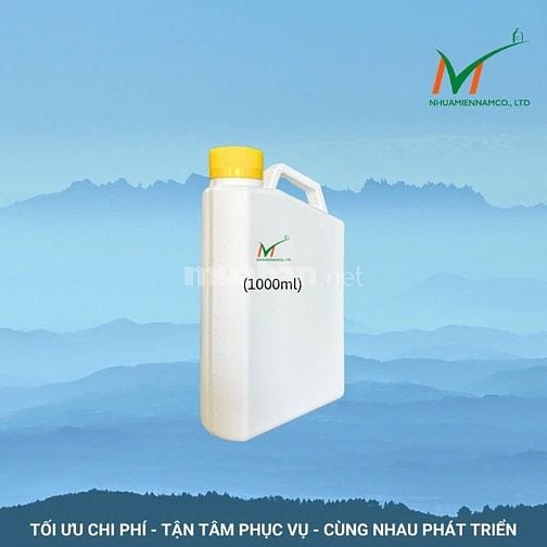 Can nhựa HDPE, Hũ nhựa HDPE, Chai nhựa HDPE