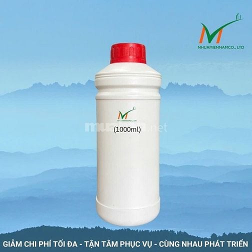 Can nhựa HDPE, Hũ nhựa HDPE, Chai nhựa HDPE