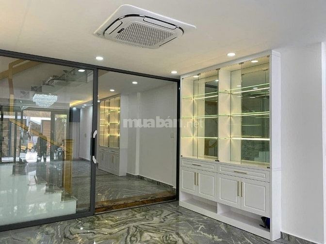 Villa Hẻm 10m Trần Huy Liệu, 5x24m, nở hậu 5.7m, 4 tầng, 24 tỷ