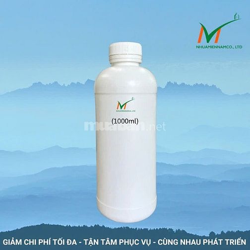 Can nhựa HDPE, Hũ nhựa HDPE, Chai nhựa HDPE