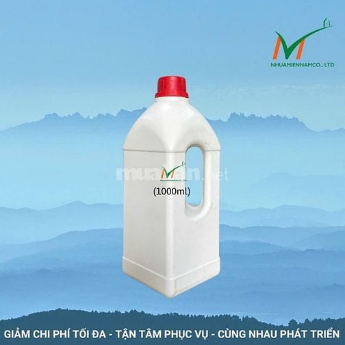 Can nhựa HDPE, Hũ nhựa HDPE, Chai nhựa HDPE