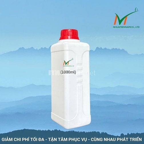 Can nhựa HDPE, Hũ nhựa HDPE, Chai nhựa HDPE