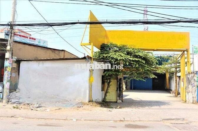 Bán xưởng mặt tiền Quốc Lộ 1A, Bình Trị Đông A, Bình Tân 14x93m