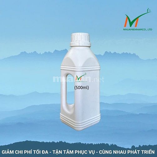Can nhựa HDPE, Hũ nhựa HDPE, Chai nhựa HDPE