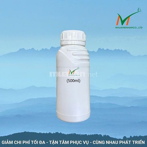 Can nhựa HDPE, Hũ nhựa HDPE, Chai nhựa HDPE
