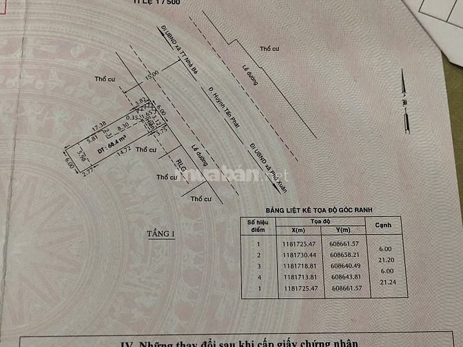 BÁN NHÀ MẶT TIỀN : 2226 HUỲNH TẤN PHÁT - X. PHÚ XUÂN - H. NHÀ BÈ - HCM