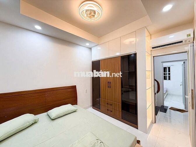 NGUYỄN CỬU VÂN BT | GIÁP Q1 HXH 5 TẦNG 200M2 6PN KHU VIP CHỈ NHỈNH 7T