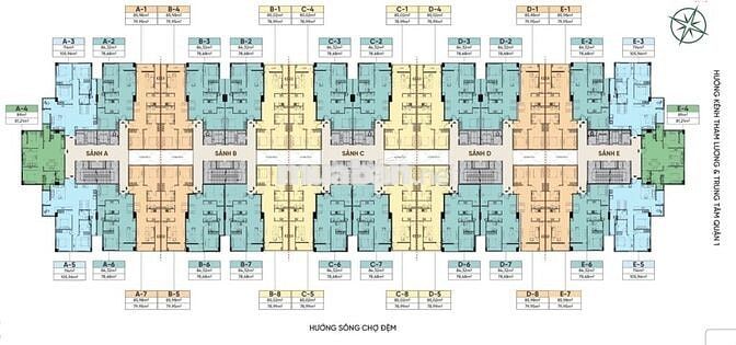 cho thuê căn 2PN 85m2 giá 6tr- bao phí QL tại ngay Vòng Xoay AN LẠC