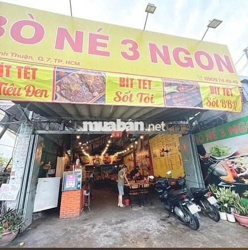 BÁN NHÀ MẶT TIỀN LÂM VĂN BỀN - TRUNG TÂM QUẬN 7