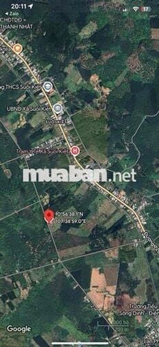 chính chủ Đất xã Suối Kiết, Tánh linh, Bình Thuận 140m mặt đường