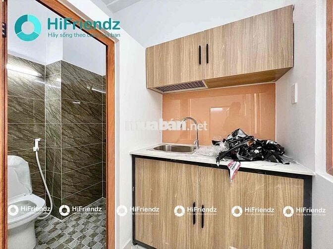 CĂN HỘ DỊCH VỤ FULL NỘI THẤT 1 PHÒNG NGỦ NGAY NGÃ 5 CHUỒG CÚN