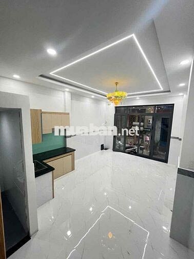NHÀ MỚI - TÂN HOÀ ĐÔNG - GẦN NGÃ TƯ BỐN XÃ, DT: 4m x 8m (29m² cn). Nhà
