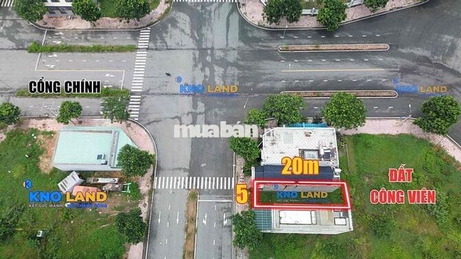 lô đất đẹp nhất KDC Châu Thời mặt tiền đường đôi 32m, Ở kinh doanh