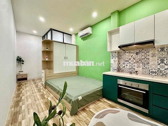 STUDIO FULL NỘI THẤT GẦN CHỢ, BIG C , SÂN BAY