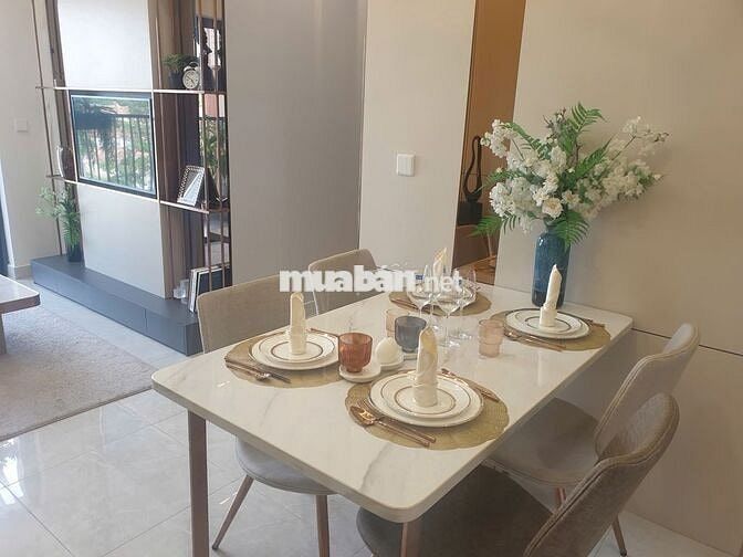 987 triệu, căn hộ 2 phòng ngủ, 46m2, TP mới Bình Dương.