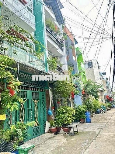 🏡NHÀ MỚI 3 TẦNG 4PN 56M2(4x14)–HẺM XE HƠI 6M LÊ VĂN QUỚI –CHỈ 5.X TỶ