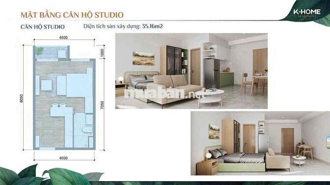 Căn Hộ Nhà Ở Xã Hội K Home Chỉ 709 Triệu