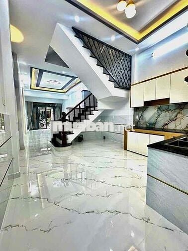 🏡NHÀ MỚI 3 TẦNG 4PN 56M2(4x14)–HẺM XE HƠI 6M LÊ VĂN QUỚI –CHỈ 5.X TỶ