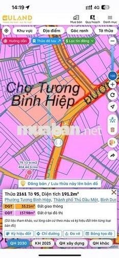 20m Mặt tiền đường nhựa Lê Văn Tách, Hiệp An, Bình Dương (cũ)