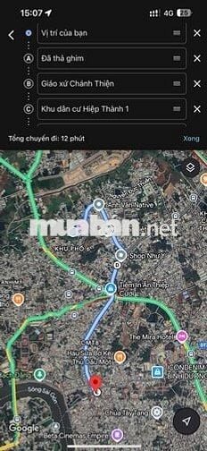 đất + nhà DT 515m² ngay Nguyễn Đức Thuận, Thủ Dầu Một (cũ)