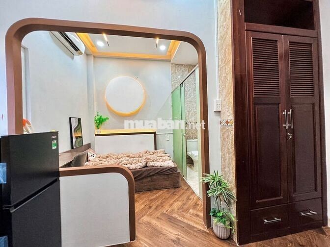 SIÊU PHẨM MỚI !!! STUDIO FULL NỘI THẤT ĐI BỘ QUA LOTTE