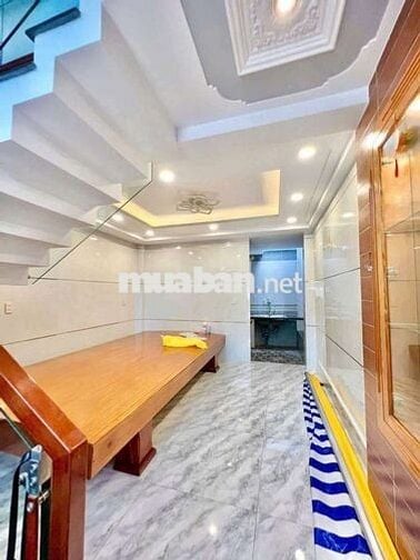 Bán nhà 5 tầng 4×15 hẻm 7m thông khu tên lửa