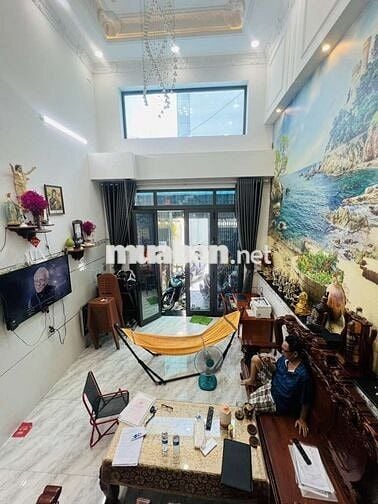 Bán nhà 5 tầng 4×15 hẻm 7m thông khu tên lửa