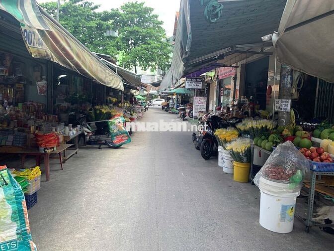 Cho thuê kiot mặt tiền chợ Tân Trụ