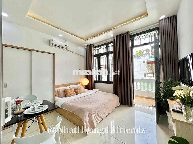 Căn Hộ Tách BẾp Bancol Máy Giặt Riêng Rộng 40m2 Gần Bigc Tô Hiến Thành