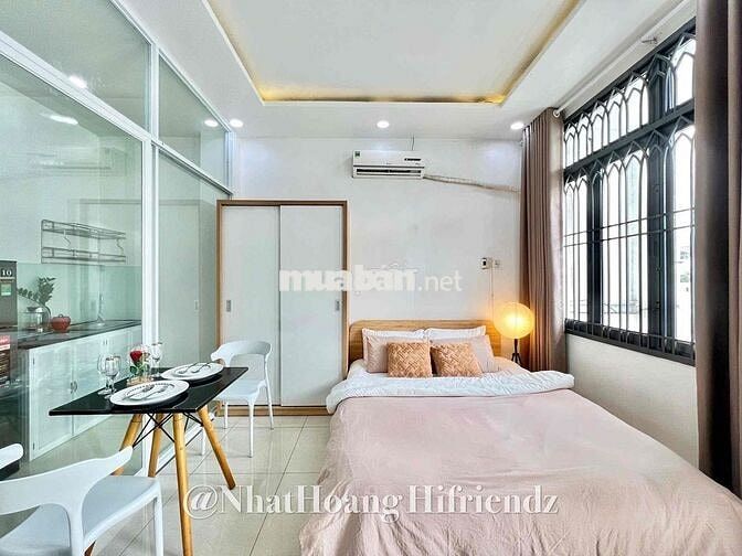 Căn Hộ Tách BẾp Bancol Máy Giặt Riêng Rộng 40m2 Gần Bigc Tô Hiến Thành