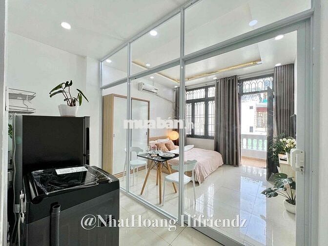 Căn Hộ Tách BẾp Bancol Máy Giặt Riêng Rộng 40m2 Gần Bigc Tô Hiến Thành