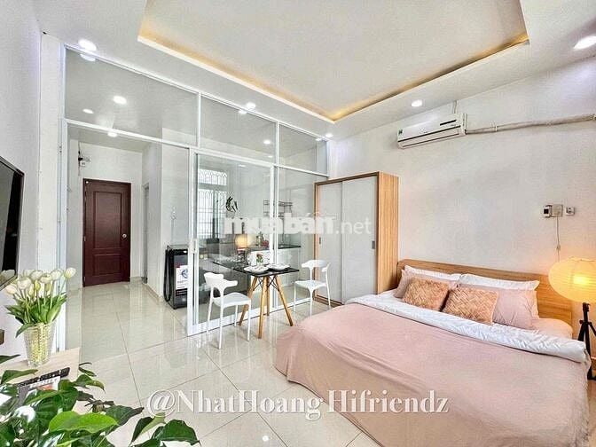 Căn Hộ Tách BẾp Bancol Máy Giặt Riêng Rộng 40m2 Gần Bigc Tô Hiến Thành