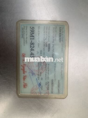 Cần bán xe số qua sử dụng