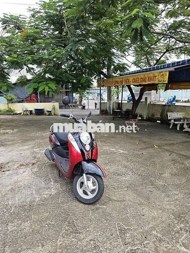 bán xe SYM Elite 50cc, 2022; màu đen+ đỏ, mới 95%