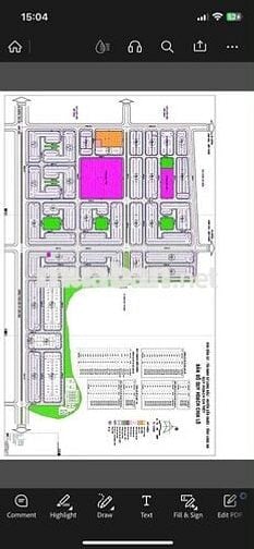 105M2 ĐẤT DÂN CƯ HIỆN HỮU NAM SÀI GÒN -LONG HẬU-ĐƯỜNG N11 GIÁ 2T950 TL