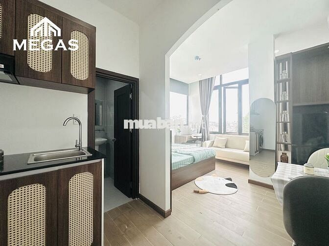 STUDIO-1PN - TÁCH BẾP - FULL NỘI THẤT - CỬA SỔ TO NGAY SAU ĐH VĂN LANG