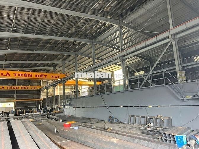 CHO THUÊ XƯỞNG MẶT TIỀN  GẦN CẢNG CÁI MÉP, NGÃ 3 MỸ XUÂN 2000m2