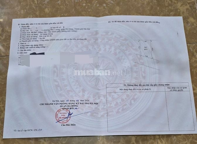 Bán nhà vị trí đẹp, chính chủ, sổ đỏ