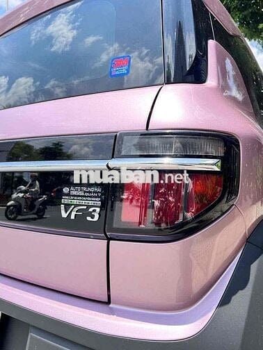 VinFast VF3 2024 Hồng Tím Thuê pin xe lên option