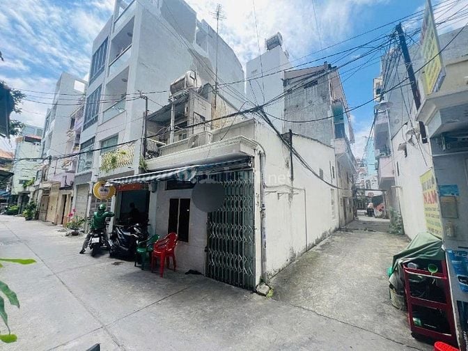 Góc Hẻm xe Hơi Thành Thái,Khu Cư Xá,Được xây 5Tầng, Tr Học,Bệnh viện 