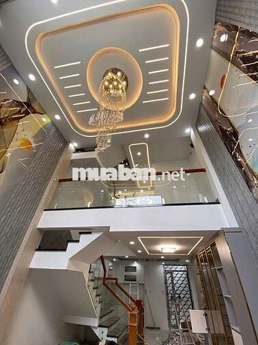 Đ.18B 52m2 ko lộ giới 5 tầng hẻm xe tải thông 5PN chỉ 7,4 tỷ