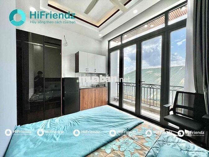 CHO THUÊ CĂN HỘ BAN CÔNG FULL NỘI THẤT CAO CẤP KHOING CHUNG CHỦ